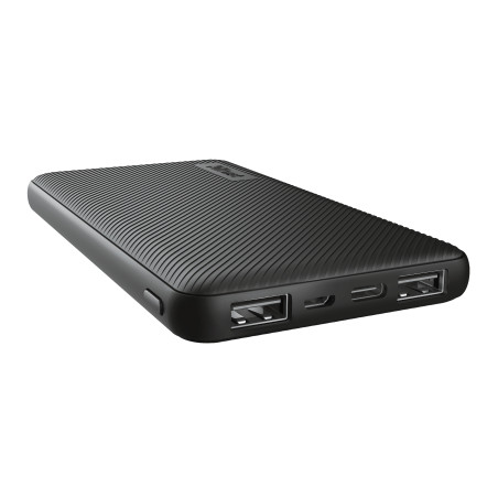 Batteria portatile trust primo powerbank 10000mah nero