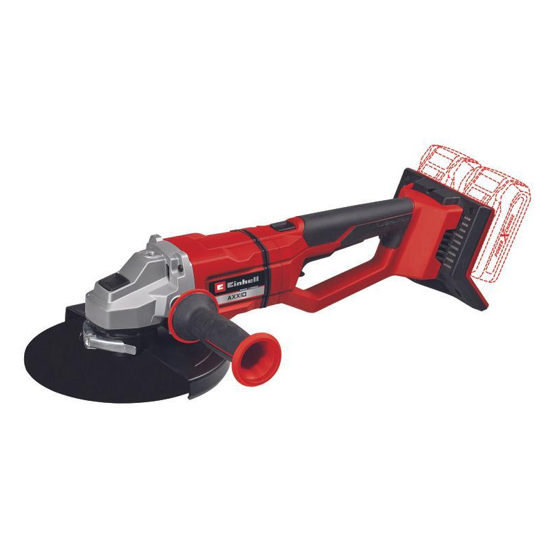 Smerigliatrice angolare a batteria einhell axxio 36/230 q