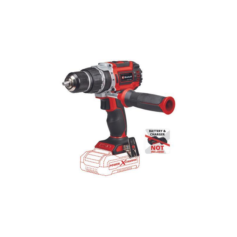 Trapano avvitatore a percussione einhell tp-cd 18/60 li-