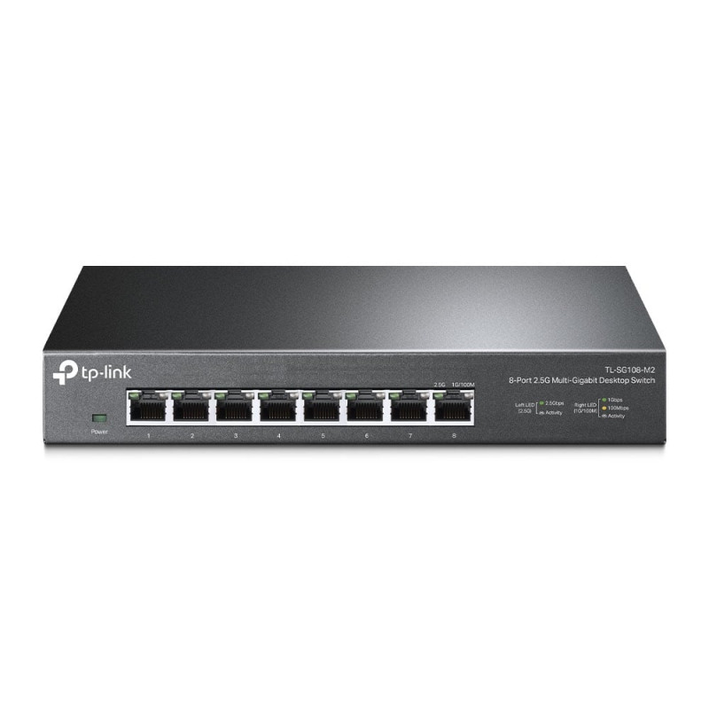 Switch tp-link ethernet 8port 2.5g multi gigabit desktop [tl-sg108-m2]