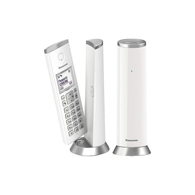 Telefono cordless panasonic kx-tgk212jtw senza fili bianco [kx-tgk212jtw]