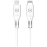 Cavo usb celly rtgusbclight usb-c a lightning 1m bianco [rtgusbclightwh]