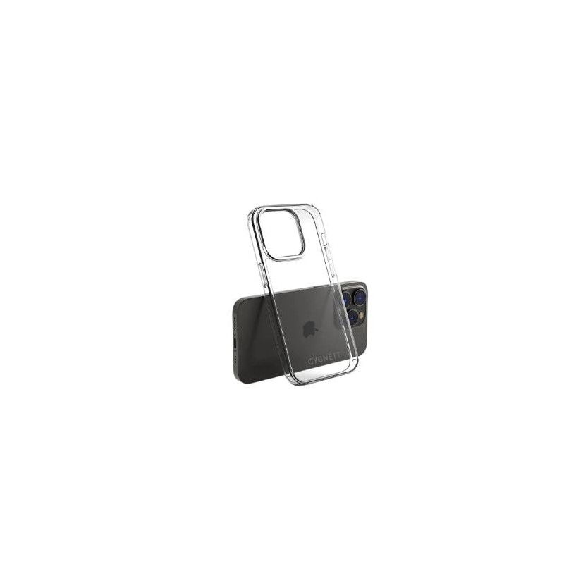 Custodia cygnett aeromag per iphone 14pro trasparente [cy4159cpaeg]