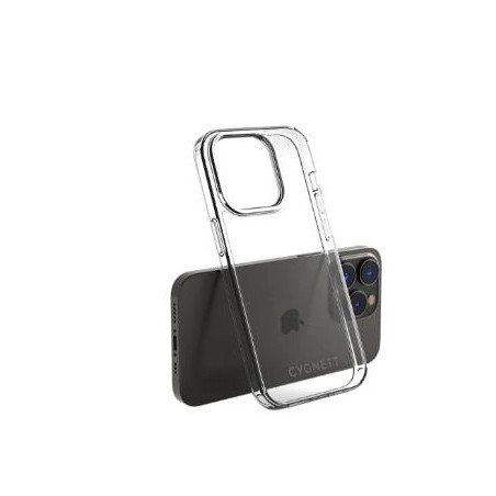 Custodia cygnett aeromag per iphone 14pro trasparente [cy4159cpaeg]