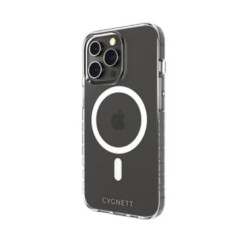 Custodia cygnett aeromag per iphone 14pro trasparente [cy4174cpaeg]