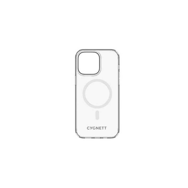 Custodia cygnett aeroshield per iphone 14 pro max trasparente [cy4171cpaeg]