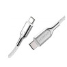 Cavo cygnett armored usb-c bianco [cy2693pctyc]