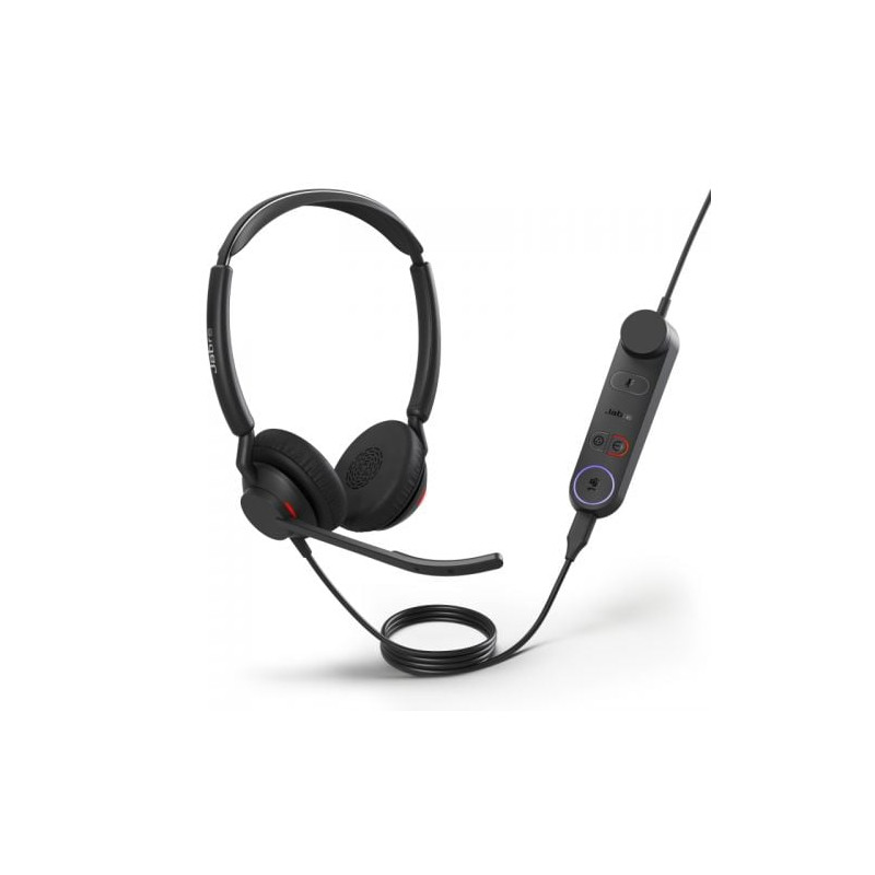 Cuffie jabra engage 50 ii + link stereo usb-a ms [5099-299-2119]