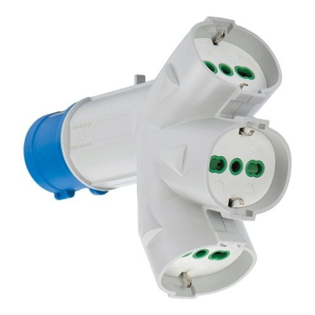 Adattatore spina fme sp cee 2pt pr 3x2pt+sk 73095 [73095]