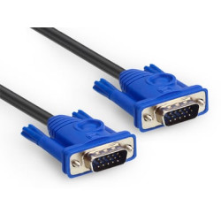 Cavo vga hamlet xvcvga 180cm nero/blu [xvcvga180]