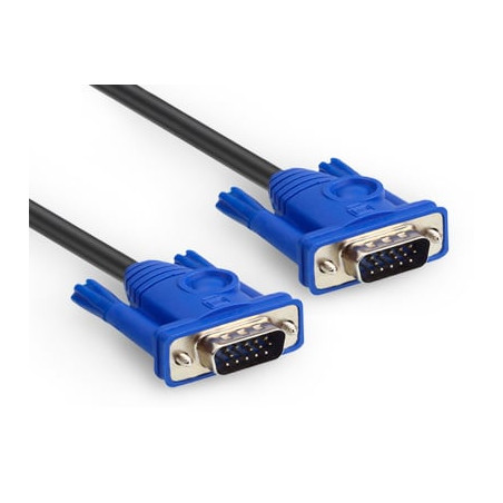 Cavo vga hamlet xvcvga 180cm nero/blu [xvcvga180]