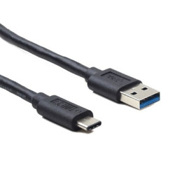 Cavo usb hamlet usb c a usb a 1m nero [xcu3a-uc31-mm10]