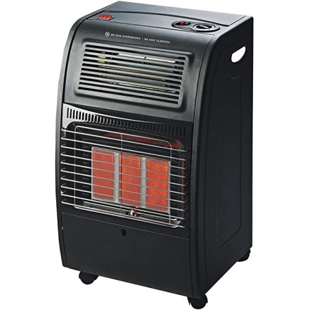 Stufa a gas dcg catalitica con infrarossi e ventilata turbo 1500w