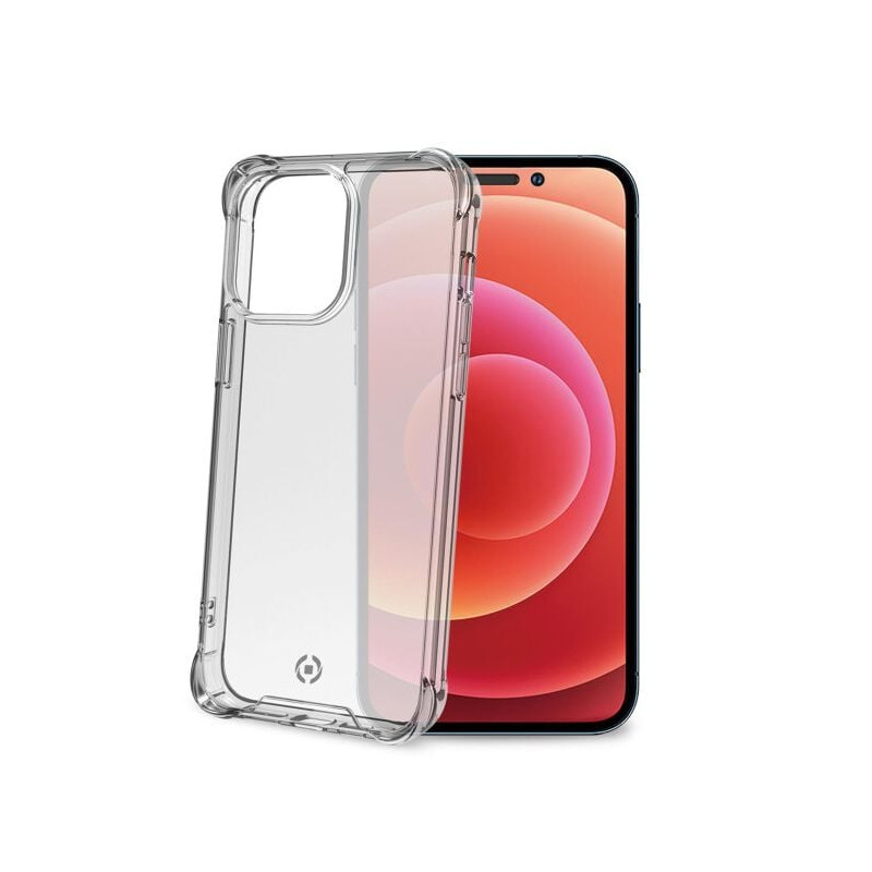 Custodia celly per iphone 14 pro max trasparente [armor1027wh]