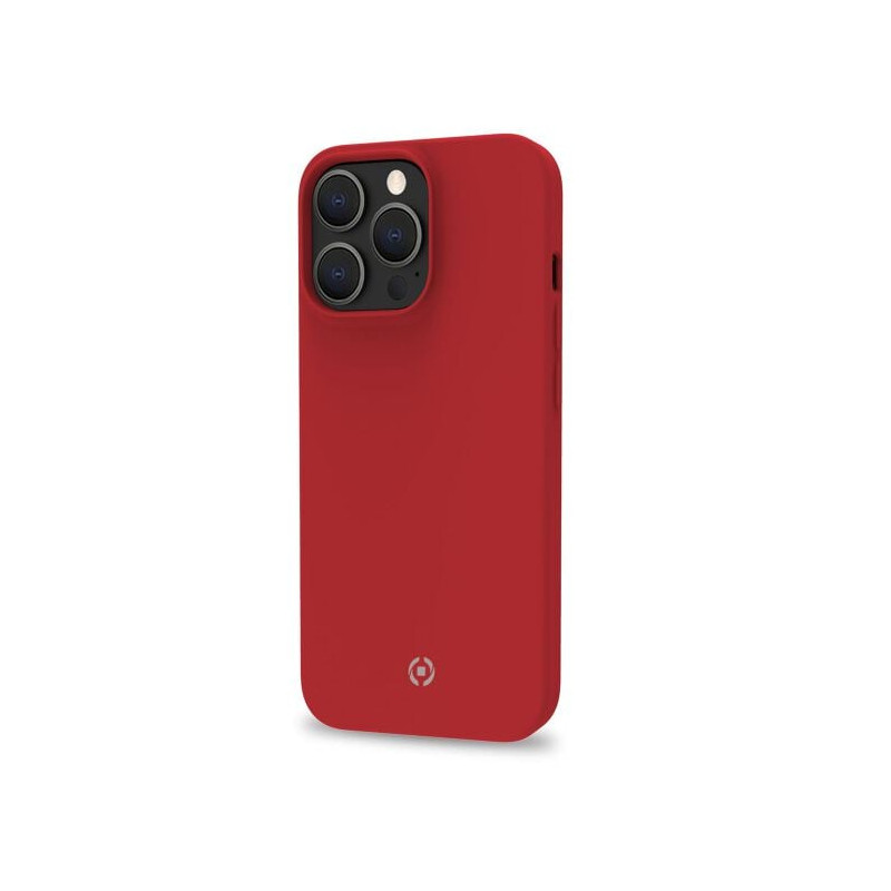 Custodia celly feeling per iphone 14 pro max rosso [feeling1027rd]