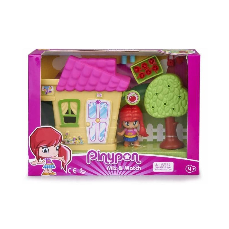 Set da gioco famosa pynypon mia piccola casa refresh multicolore