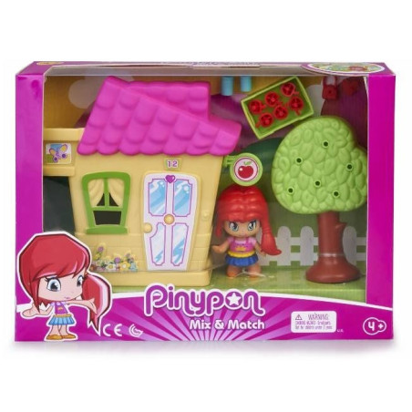 Set da gioco famosa pynypon mia piccola casa refresh multicolore