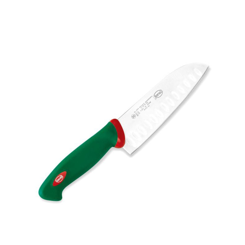 Coltello coltellerie sanelli santoku knife 16cm acciaio inox [385616]
