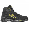 Scarpe antinfortunistiche u power joe s3 t40 nero/giallo [rv10014-40]