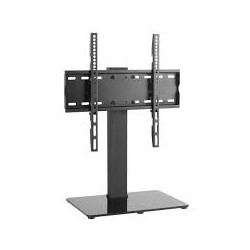 Supporto monitor munari sp718 da pavimento per schermo 55" nero