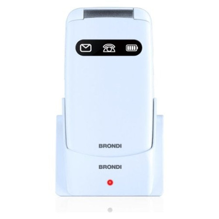 Cellulare brondi amico favoloso 2.8" dual sim bianco [10277002]