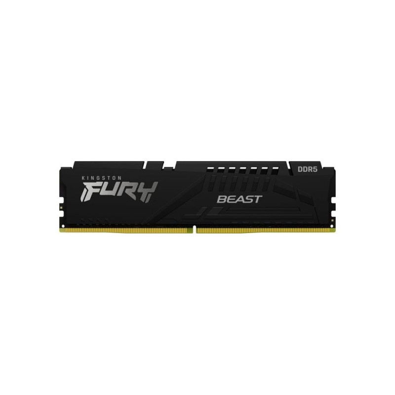 Ram dimm ddr5 16gb kingston fury beast 5600mhz nero [kf556c36bbe-16]
