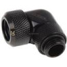 Manicotto alphacool per tubo 13mm 90 gradi nero [17393]