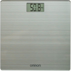 Bilancia pesapersone digitale omron hn-289-e in vetro 5-180kg/nero