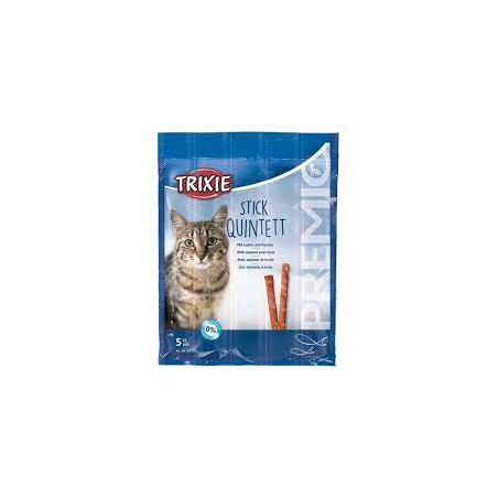 Snack per gatto trixie snacki premio con salmone/trota/25g [tx-42725]