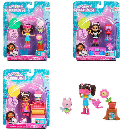 Figurine e accessori spin master gabby e la casa magica pack 2 multicolore