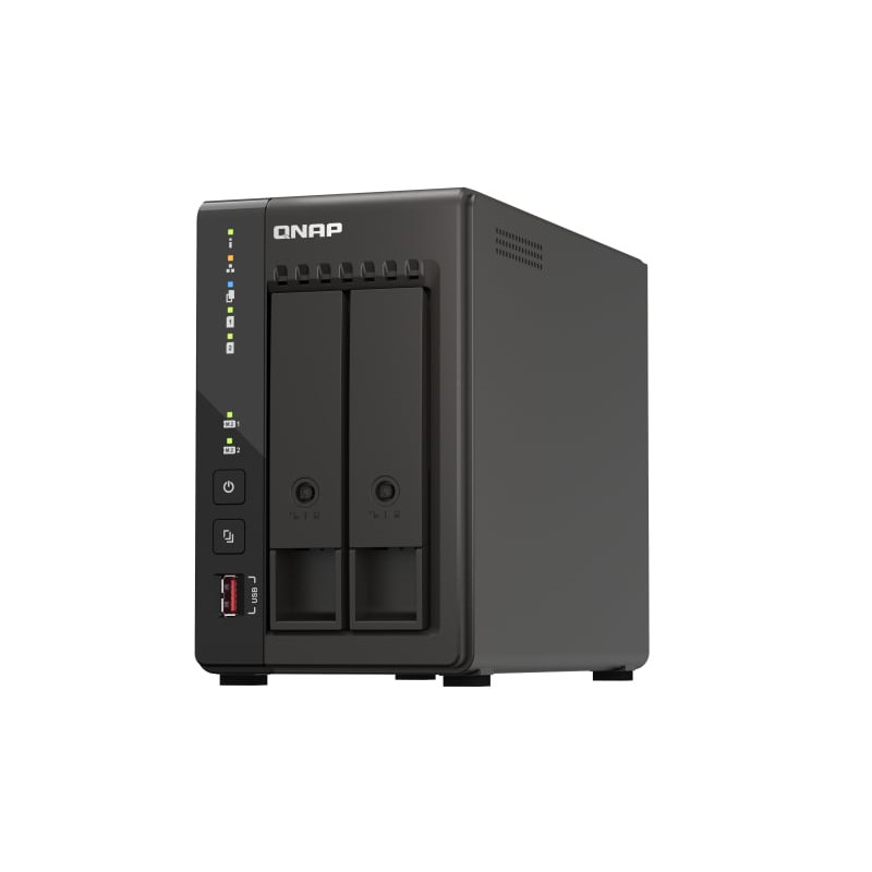 Nas qnapts-253e-8g ddr4 2.0ghz 8g ram nero [ts-253e-8g]