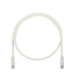 Cavo di rete panduit awg28 cat6a rj-45/rj-45 f/utp 0.5m bianco