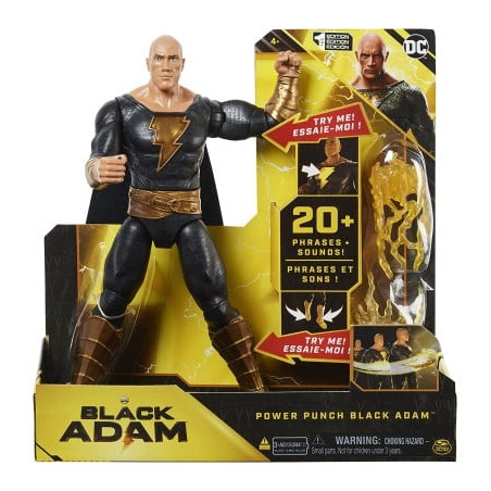 Personaggio spin master 6064781 black adam de luxe nero [6064881]