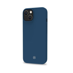 Custodia celly cromo per iphone 14 blu [cromo1026bl]