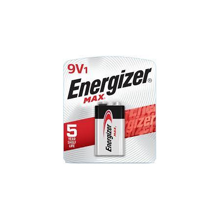 Batteria da 9 v alcalina energizer max 9v 1pz [426660]