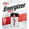 Batteria da 9 v alcalina energizer max 9v 1pz [426660]