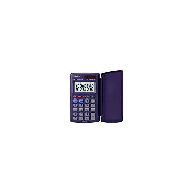 Calcolatrice casio hs-8vera blu
