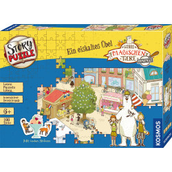 Puzzle kosmo un male gelido scuola di animali magici indaga 100pz