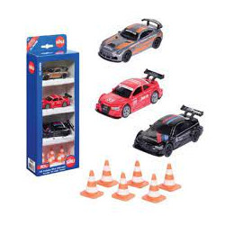 Set modellino siku 6331 auto da corsa multicolore 3pz [wnsiks0cc063314]