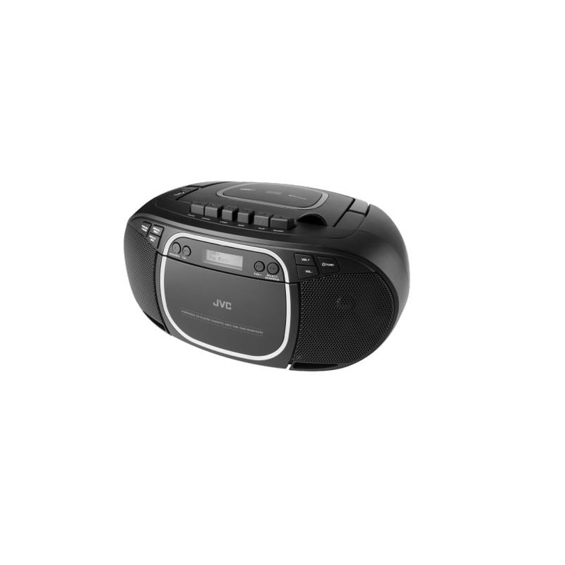 Radio cd jvc rce561b portatile bluetooth/usb/fm/aux/nero [ubjvcrc00000004]