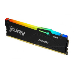 Ram dimm ddr5 32gb kingston 5200mhz cl4 fury beast rgb(1*32gb) nero