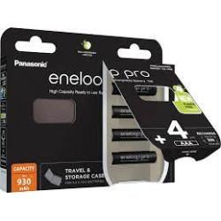 Batterie ricaricabili panasonic eneloop pro bk-4hcdec aaa 950mah