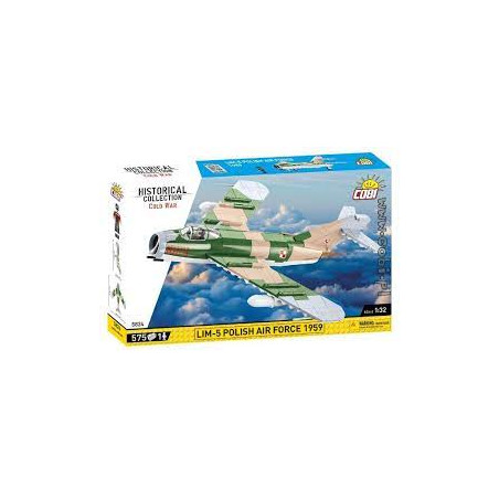 Modellino cobi klocki lim-5 air force polacco 1959 [wpcbks0ud005824]