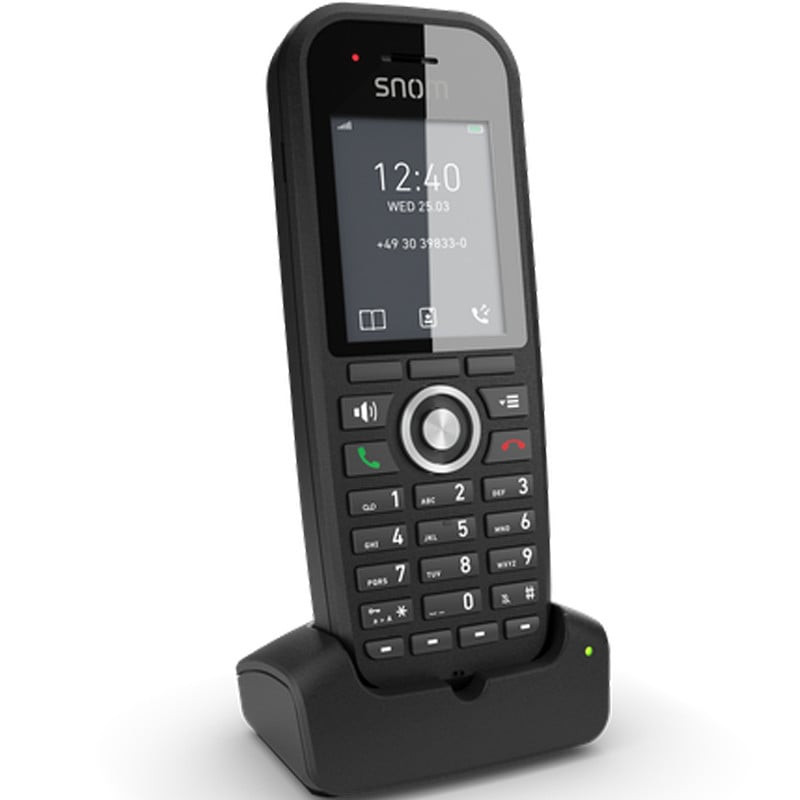 Telefono ip snom m30 cordless voip nero [snm]