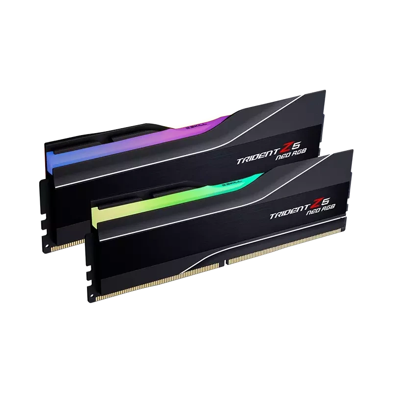 Ram dimm ddr5 32gb g.skill trident z5 neo 2*16 cl36 rgb nero [f5-6000j3636f16gx2-tz5nr]