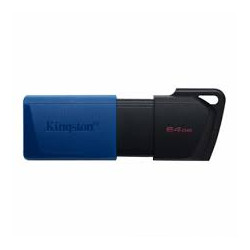 Pen drive 64gb kingston dt exodia m usb-a 3.2 gen 1 nero/blu