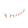 Stringa di luce 10 led goobay candy canes con timer bianco/rosso