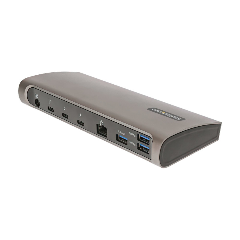 Docking station startech.com thunderbolt 4 usb-a nero-grigio