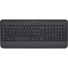 Tastiera logitech signature k650/qwerty/wireless/bluetooh/lgrafite