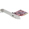 Scheda pcie startech.com usb 3.2 gen 2x2 pcie 3.0 x4 [pexusb321c]